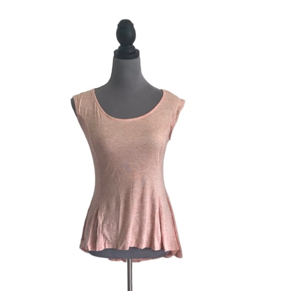 Fiancée Peplum style High Low sleeveless top